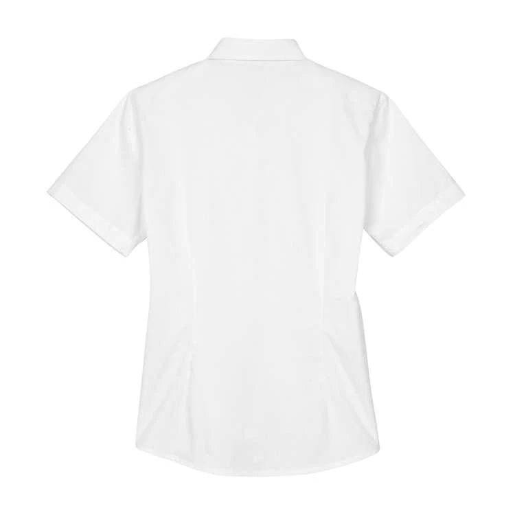 Core 365 Ladies' Optimum Short-Sleeve Twill Shirt - Image 5
