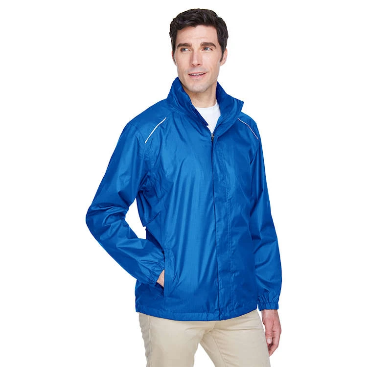 Core 365 Men's Climate Seam-Sealed Lightweight Variegated Ripstop Jacket - Image 4