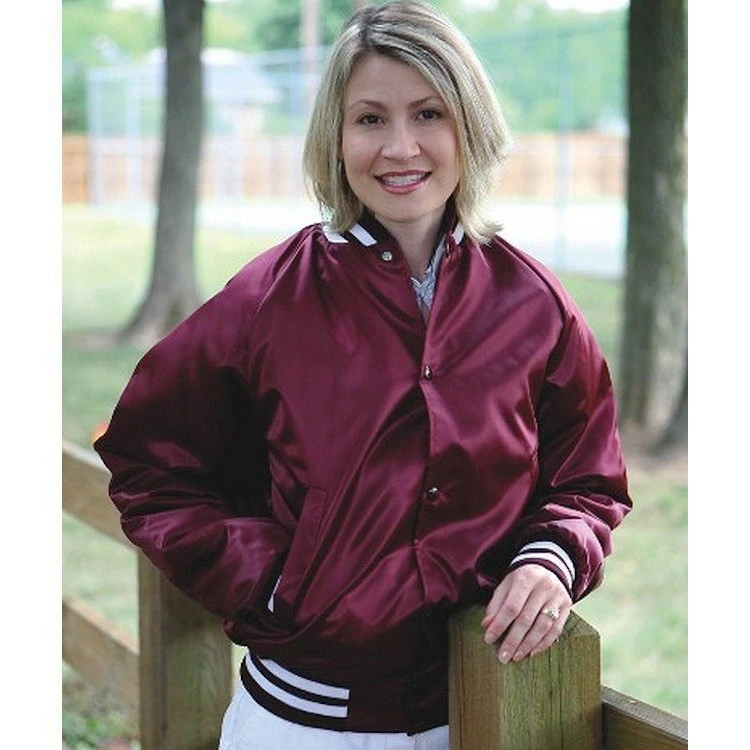 ASW Adult Quilt Lined Satin Award Jacket
