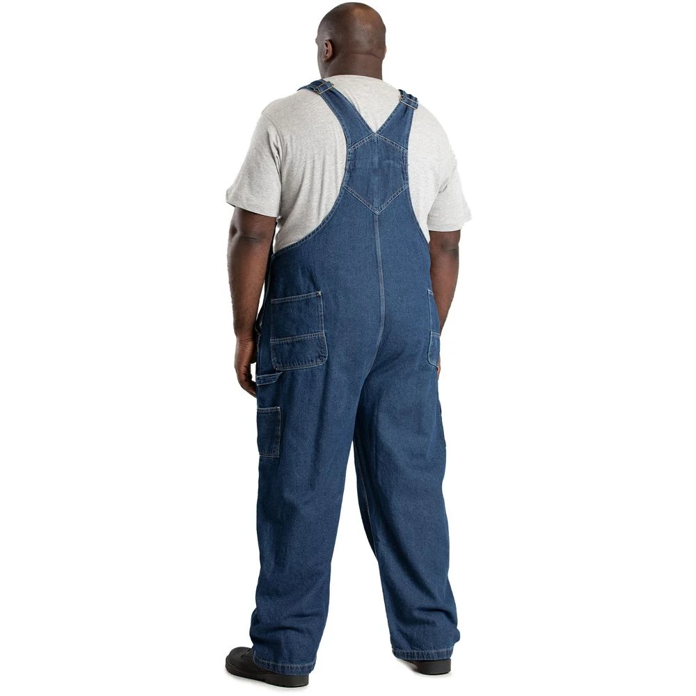 Berne Original Unlined Washed Denim Bib Overall - Image 2