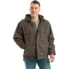 Berne Sanded Contractor Coat Fleece Lined