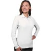 Blue Generation Ladies' Soft Touch Long Sleeve Pique Polo