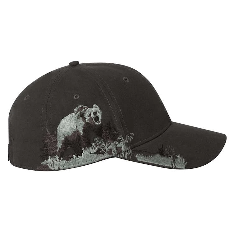 Dri-Duck Wildlife Grizzly Bear Cap - Image 3
