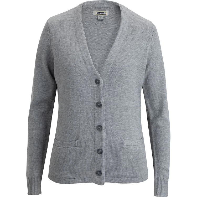 Edwards Ladies' Jersey Knit Acrylic Cardigan
