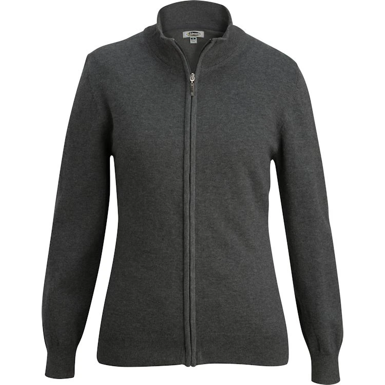Edwards Ladies' Full Zip Fine Gauge Cardigan Sweater