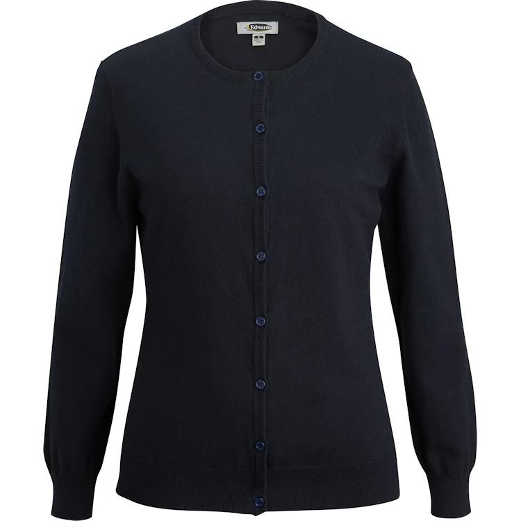 Edwards Ladies' Jewel Neck Cardigan