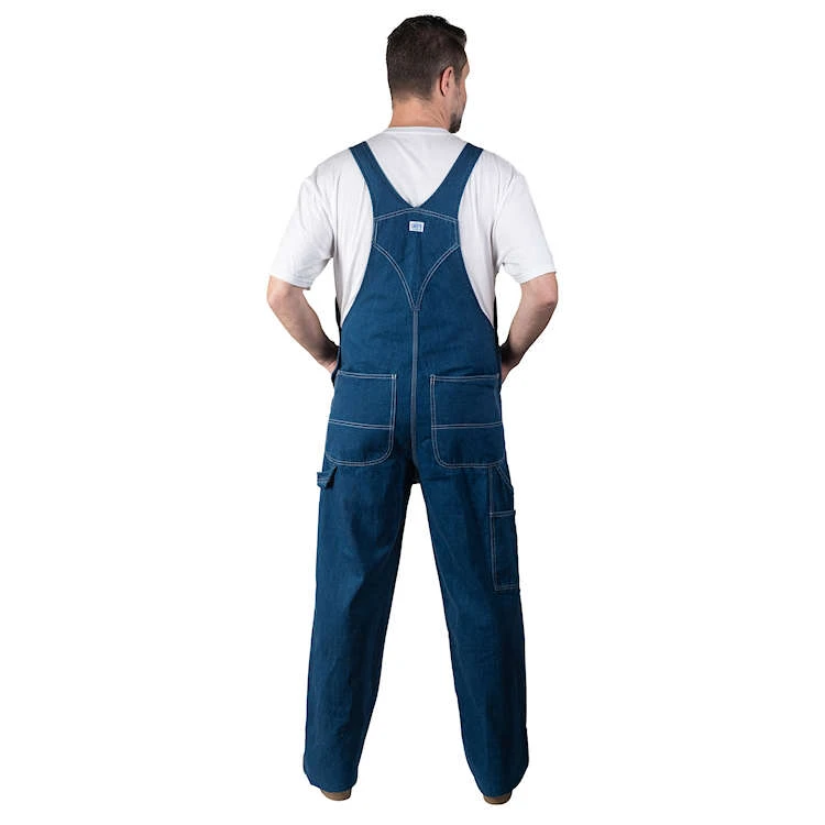 Liberty Stonewashed Denim Bib Overall - Image 2