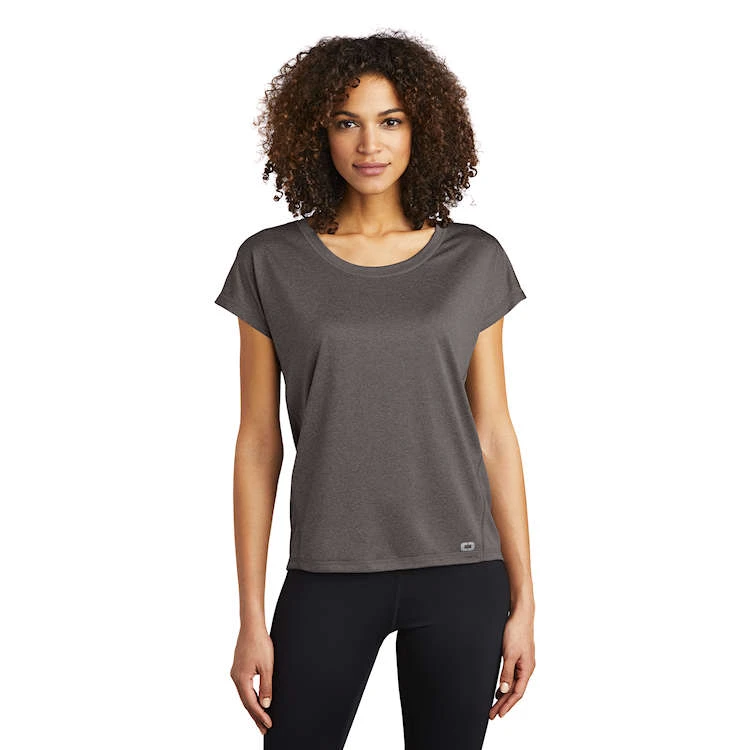 OGIO® ENDURANCE Ladies' Short Sleeve Pulse Dolman Tee