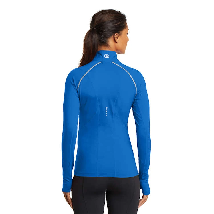 OGIO® ENDURANCE Ladies' Long Sleeve Nexus 1/4 Zip Pullover - Image 2