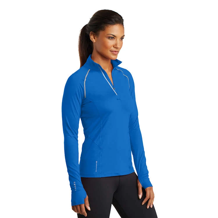 OGIO® ENDURANCE Ladies' Long Sleeve Nexus 1/4 Zip Pullover - Image 4