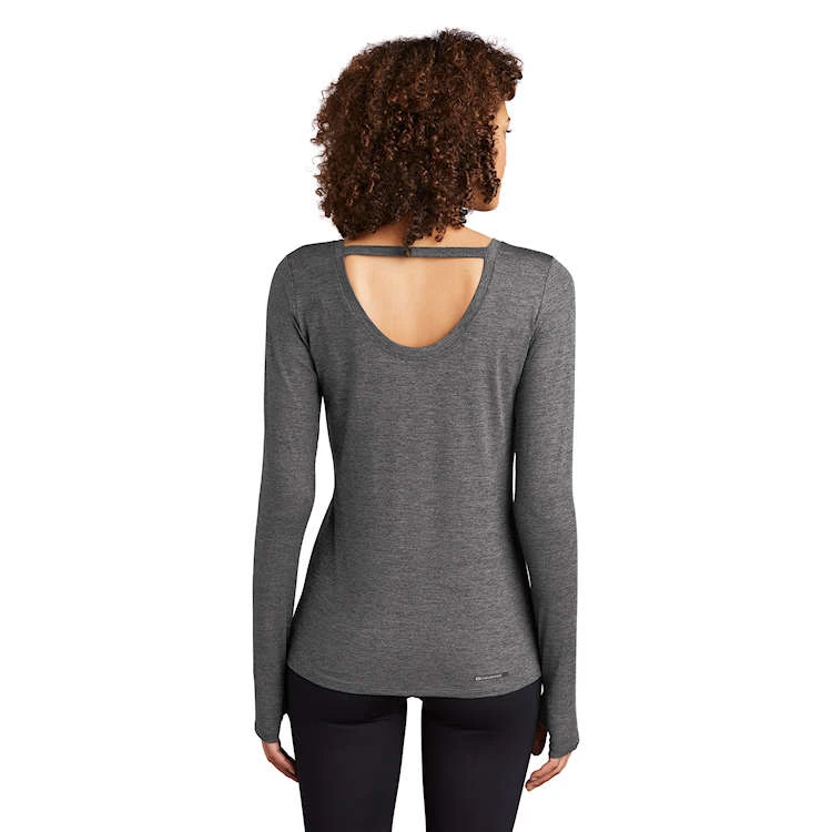 OGIO® ENDURANCE Ladies' Long Sleeve Force Tee - Image 2
