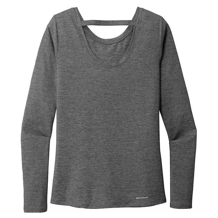 OGIO® ENDURANCE Ladies' Long Sleeve Force Tee - Image 5