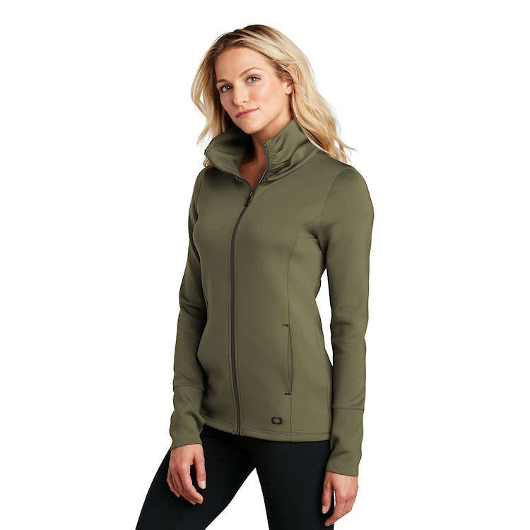 OGIO® ENDURANCE Ladies' Modern Performance Full Zip Jacket - Image 4