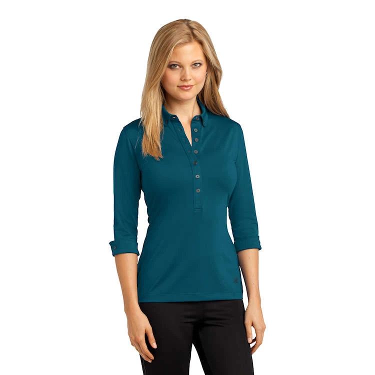 OGIO® Ladies' 3/4 Sleeve Gauge Polo