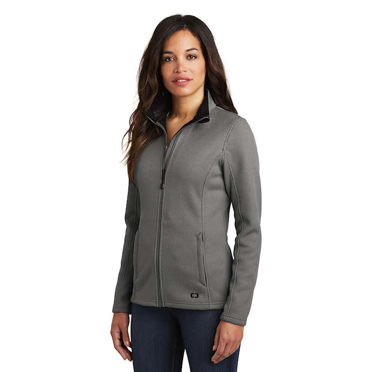 OGIO® Ladies' Grit Fleece Jacket - Image 4