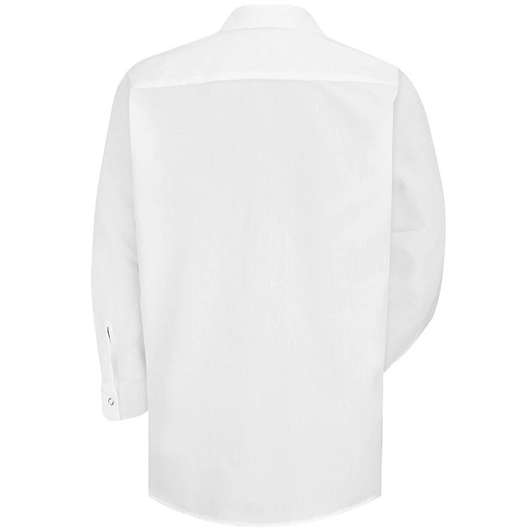 Red Kap Men's Specialized LS Pocketless Polyester Work Shirt - Image 2