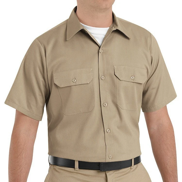 Red Kap Men's Short Sleeve Twill Utility Uniform Shirt
