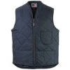 Snap 'n' Wear Quilted Nylon Vest With Kidney Flap