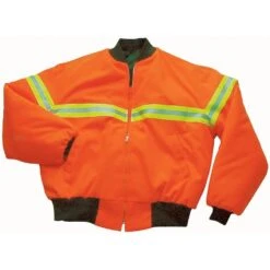 Snap 'n' Wear Tanker Jacket With Reflective Tape